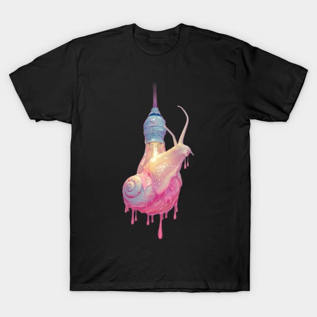 Bulb Cascade T-Shirt by Liquid Feline